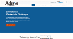 Desktop Screenshot of adesys.com